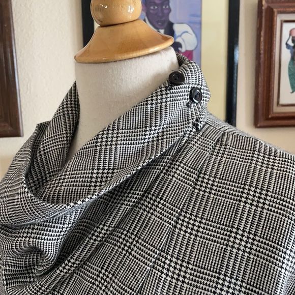 Vintage 80s Cowl-neck Dress - Picture 6 of 7